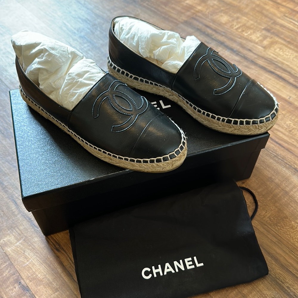 Authentic Chanel Spadrilles